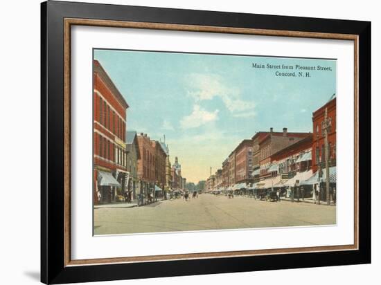 Main Street, Concord, New Hampshire-null-Framed Art Print