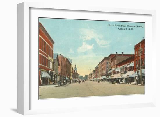 Main Street, Concord, New Hampshire-null-Framed Art Print