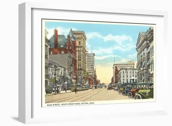 Main Street, Dayton-null-Framed Art Print