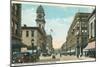 Main Street, Dubuque, Iowa-null-Mounted Art Print