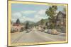 Main Street, Gatlinburg, Tennessee-null-Mounted Art Print