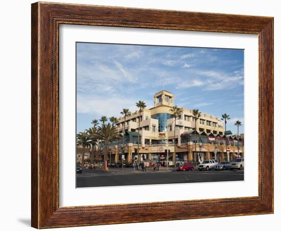 Main Street, Huntington Beach, California, United States of America, North America-Sergio Pitamitz-Framed Photographic Print