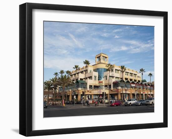 Main Street, Huntington Beach, California, United States of America, North America-Sergio Pitamitz-Framed Photographic Print