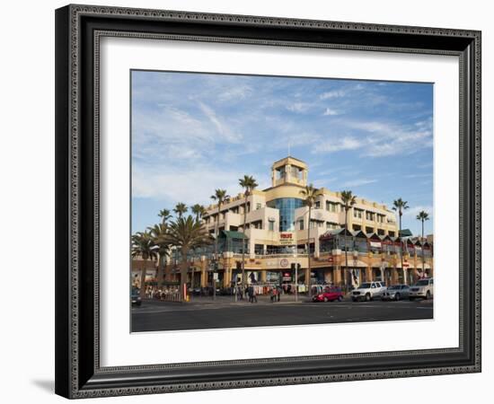 Main Street, Huntington Beach, California, United States of America, North America-Sergio Pitamitz-Framed Photographic Print