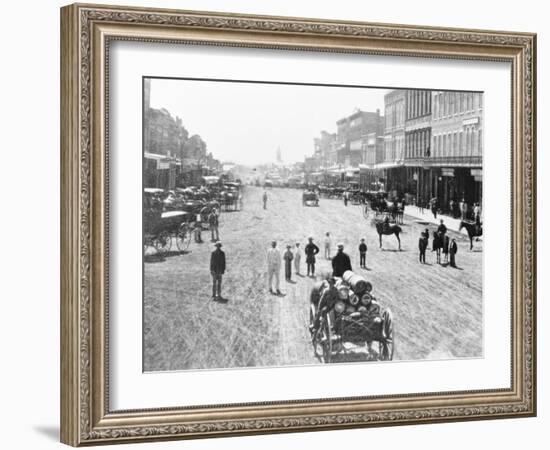 Main Street in Atchison, Kansas-null-Framed Photographic Print