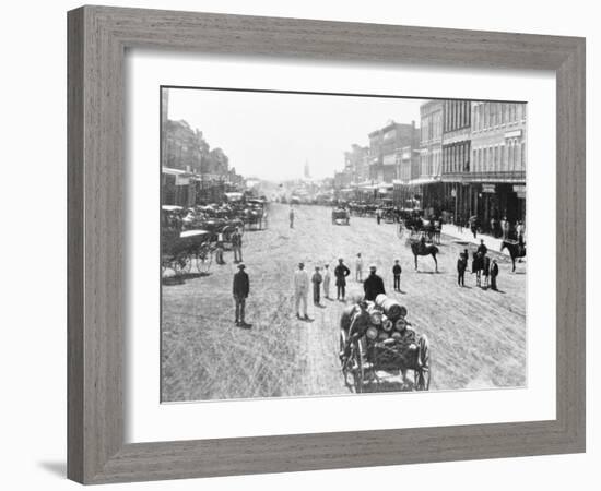 Main Street in Atchison, Kansas-null-Framed Photographic Print