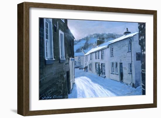 Main Street in Dent, 1997-John Cooke-Framed Giclee Print