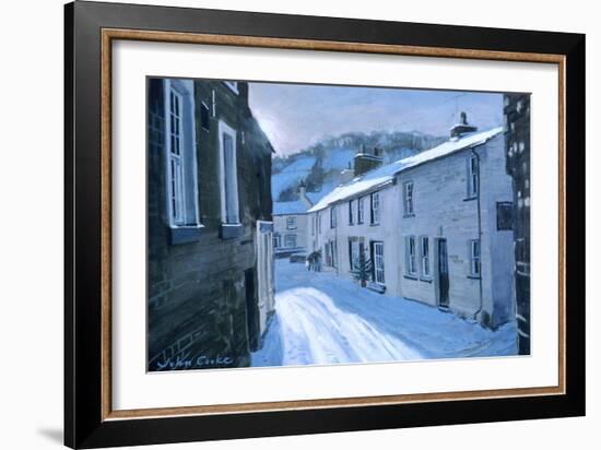 Main Street in Dent, 1997-John Cooke-Framed Giclee Print