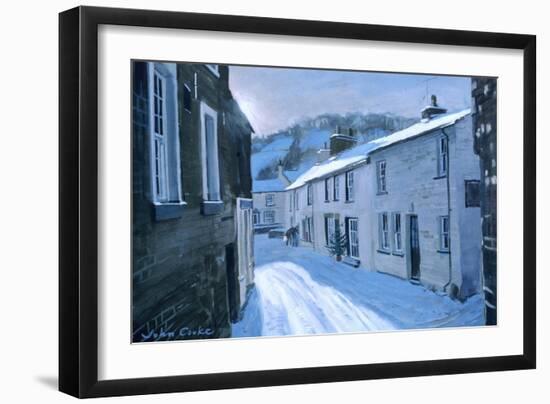 Main Street in Dent, 1997-John Cooke-Framed Giclee Print