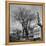 Main Street in Small New England Town, Showing Church, Stores, Etc-Yale Joel-Framed Premier Image Canvas