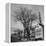 Main Street in Small New England Town, Showing Church, Stores, Etc-Yale Joel-Framed Premier Image Canvas