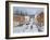 Main Street in Winter-Bob Fair-Framed Giclee Print