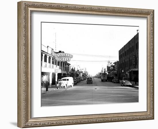 Main Street Las Vegas-TS-Framed Photographic Print