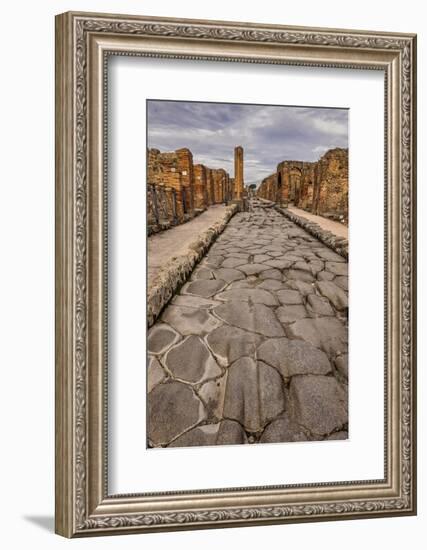 Main Street, Pompeii, Italy-John Ford-Framed Photographic Print