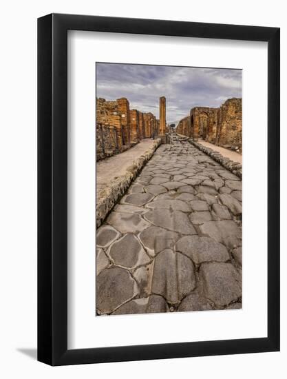 Main Street, Pompeii, Italy-John Ford-Framed Photographic Print