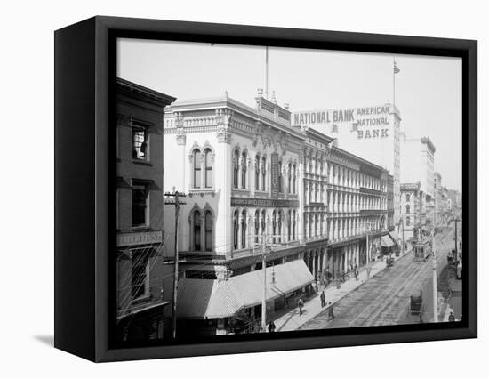 Main Street, Richmond, Virginia-null-Framed Stretched Canvas