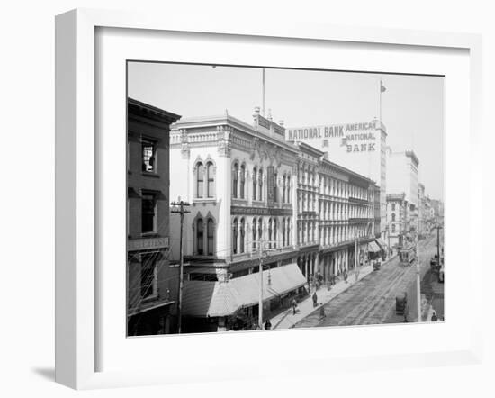 Main Street, Richmond, Virginia-null-Framed Photo