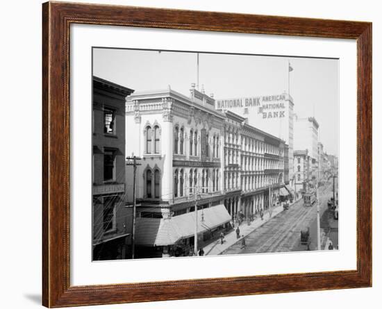 Main Street, Richmond, Virginia-null-Framed Photo