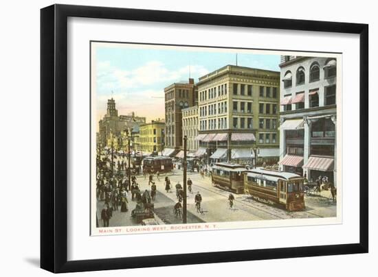 Main Street, Rochester, New York-null-Framed Art Print