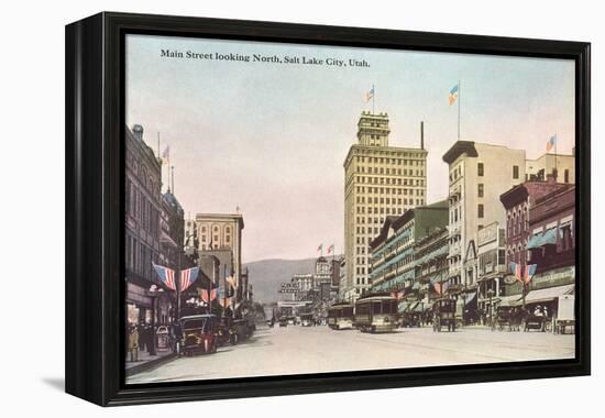 Main Street, Salt Lake City, Utah-null-Framed Stretched Canvas