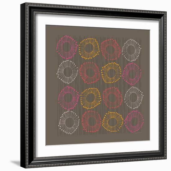 Main Street Twirled Rich-Cheryl Warrick-Framed Art Print