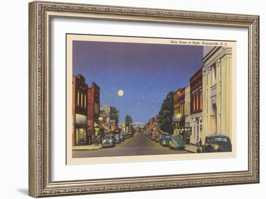 Main Street, Waynesville-null-Framed Art Print