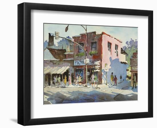 Main Street-LaVere Hutchings-Framed Giclee Print