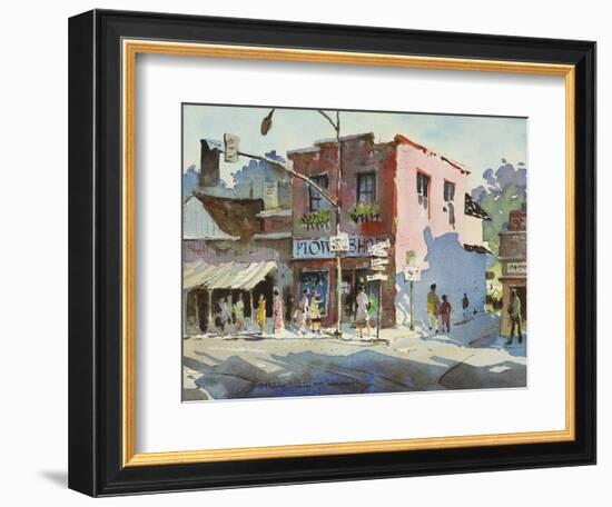 Main Street-LaVere Hutchings-Framed Giclee Print