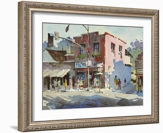 Main Street-LaVere Hutchings-Framed Giclee Print