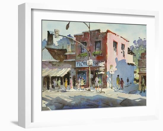 Main Street-LaVere Hutchings-Framed Giclee Print