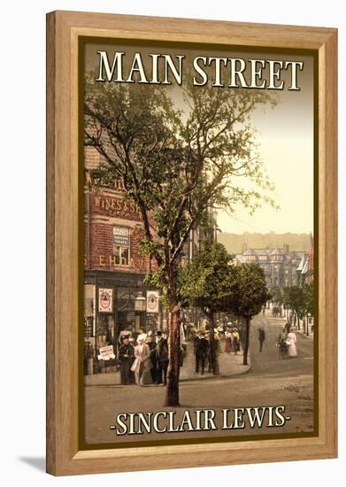 Main Street-Sinclair Lewis-Framed Stretched Canvas