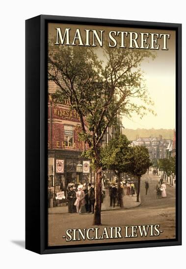 Main Street-Sinclair Lewis-Framed Stretched Canvas