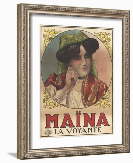 Maîna la voyante-null-Framed Giclee Print