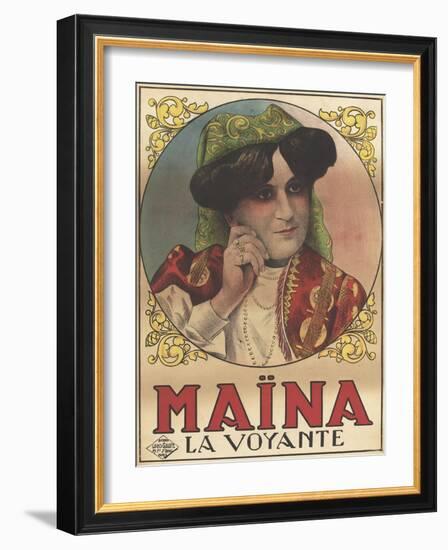 Maîna la voyante-null-Framed Giclee Print