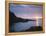 Maine, Acadia National Park, Sunrise over the Atlantic Ocean-Christopher Talbot Frank-Framed Premier Image Canvas