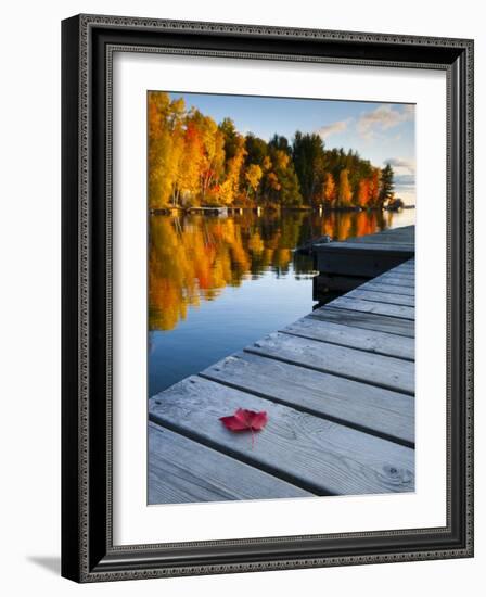 Maine, Baxter State Park, Lake Millinocket, USA-Alan Copson-Framed Photographic Print