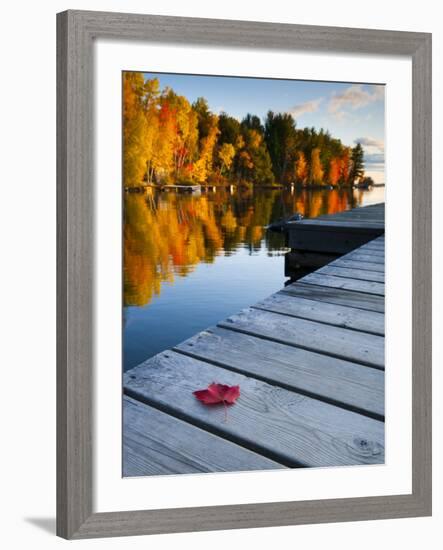 Maine, Baxter State Park, Lake Millinocket, USA-Alan Copson-Framed Photographic Print