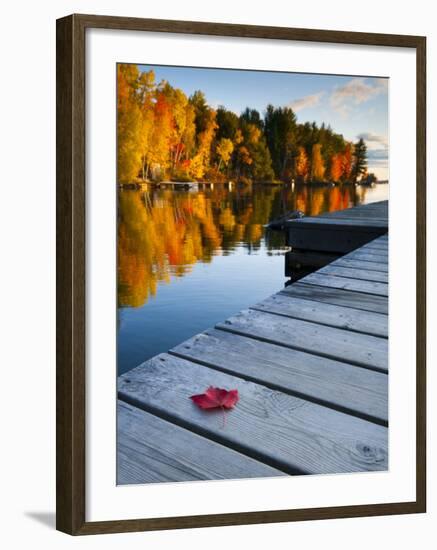 Maine, Baxter State Park, Lake Millinocket, USA-Alan Copson-Framed Photographic Print