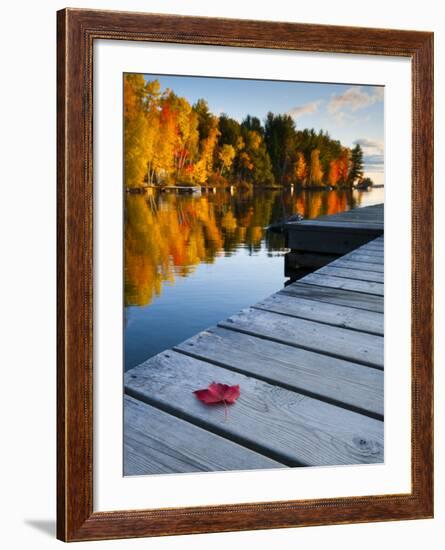 Maine, Baxter State Park, Lake Millinocket, USA-Alan Copson-Framed Photographic Print