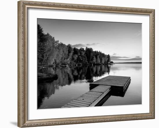 Maine, Baxter State Park, Lake Millinocket, USA-Alan Copson-Framed Photographic Print