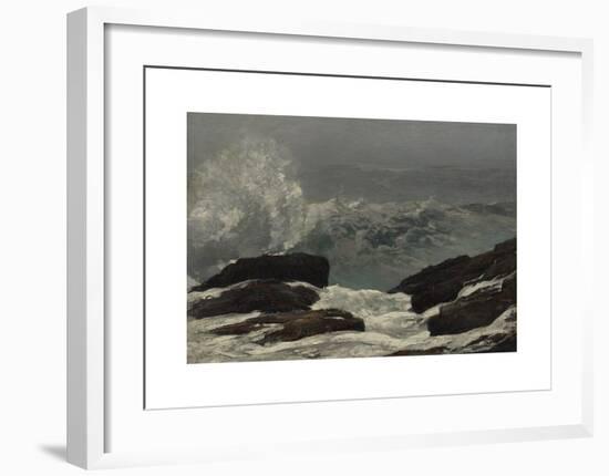 Maine Coast-Winslow Homer-Framed Premium Giclee Print