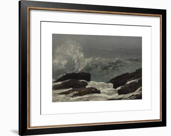 Maine Coast-Winslow Homer-Framed Premium Giclee Print