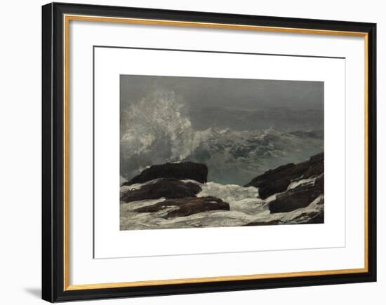 Maine Coast-Winslow Homer-Framed Premium Giclee Print