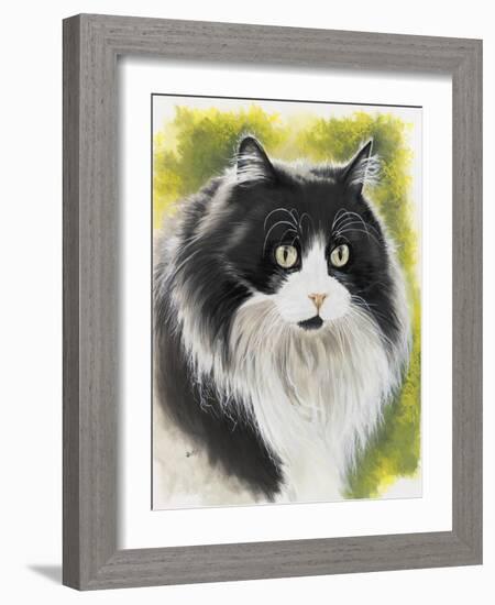 Maine Coon-Barbara Keith-Framed Giclee Print