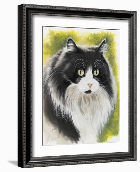 Maine Coon-Barbara Keith-Framed Giclee Print