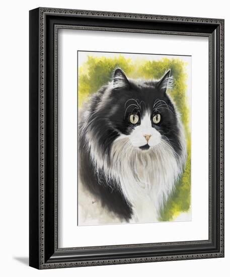 Maine Coon-Barbara Keith-Framed Giclee Print