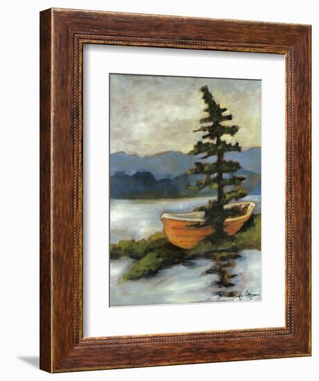 Maine Escape I-Jennifer Goldberger-Framed Art Print