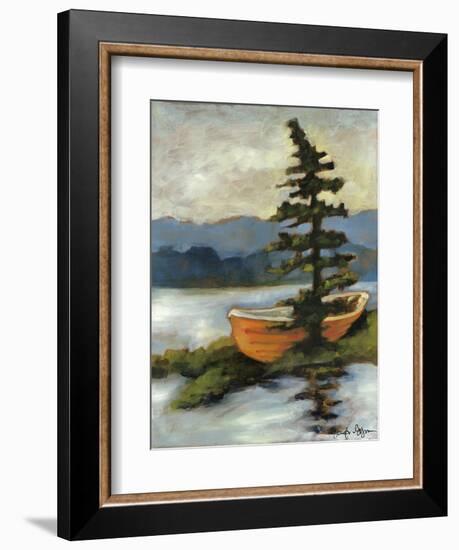 Maine Escape I-Jennifer Goldberger-Framed Art Print