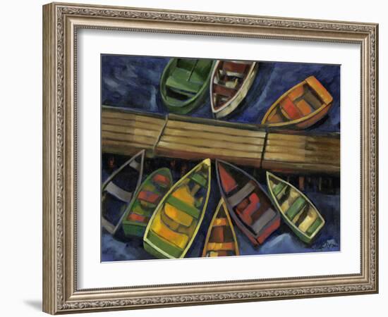 Maine Escape IV-Jennifer Goldberger-Framed Art Print