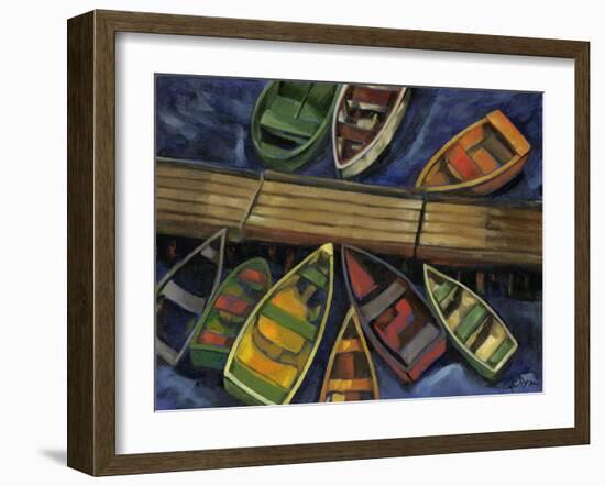 Maine Escape IV-Jennifer Goldberger-Framed Art Print